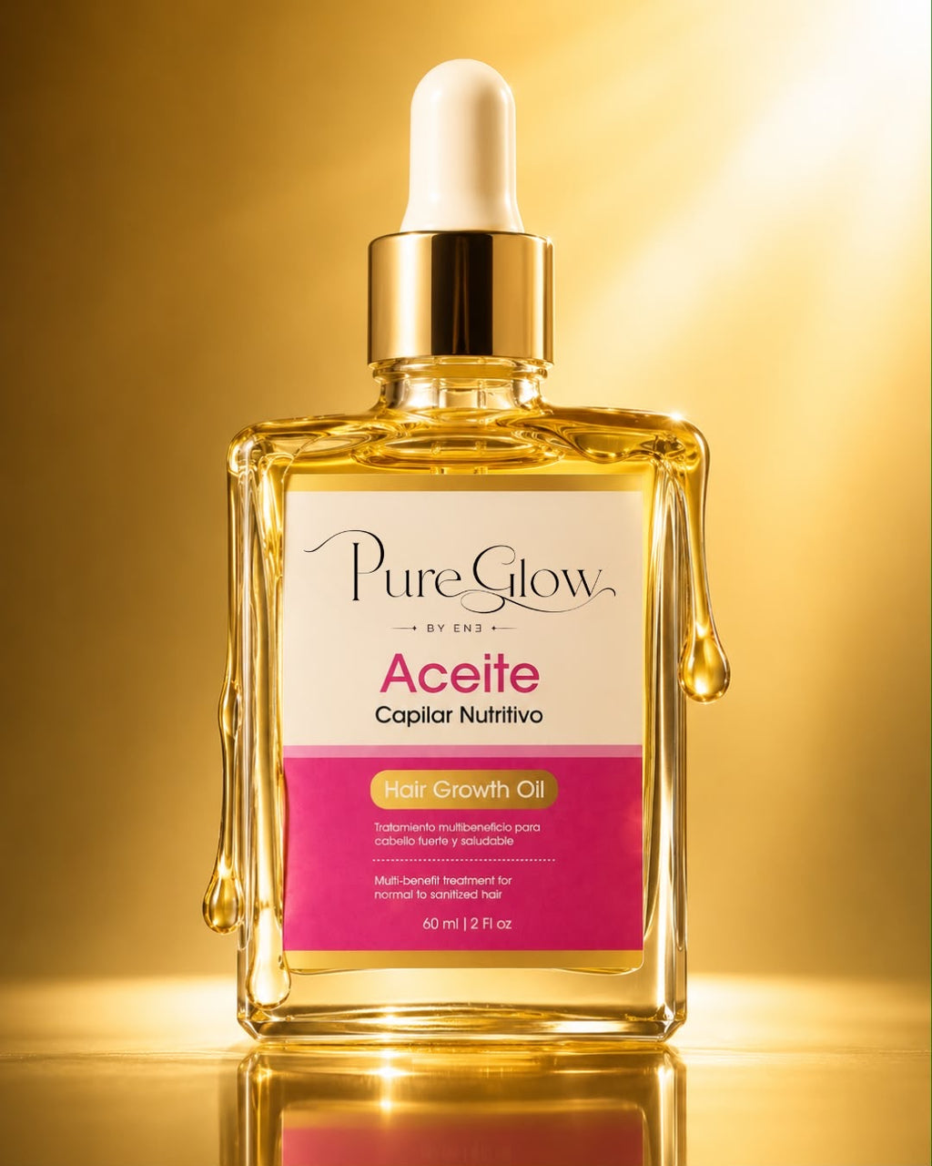 PureGlow Hair Oil — 2 oz